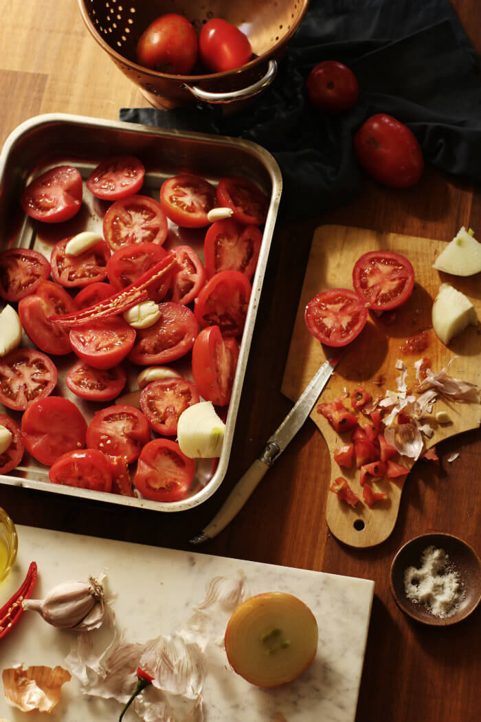 Roasted Tomato and Basil Soup Recipe