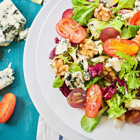 Blue Cheese & Grape Salad with Walnuts