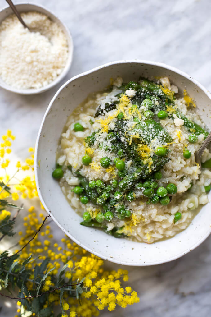 spring risotto recipe