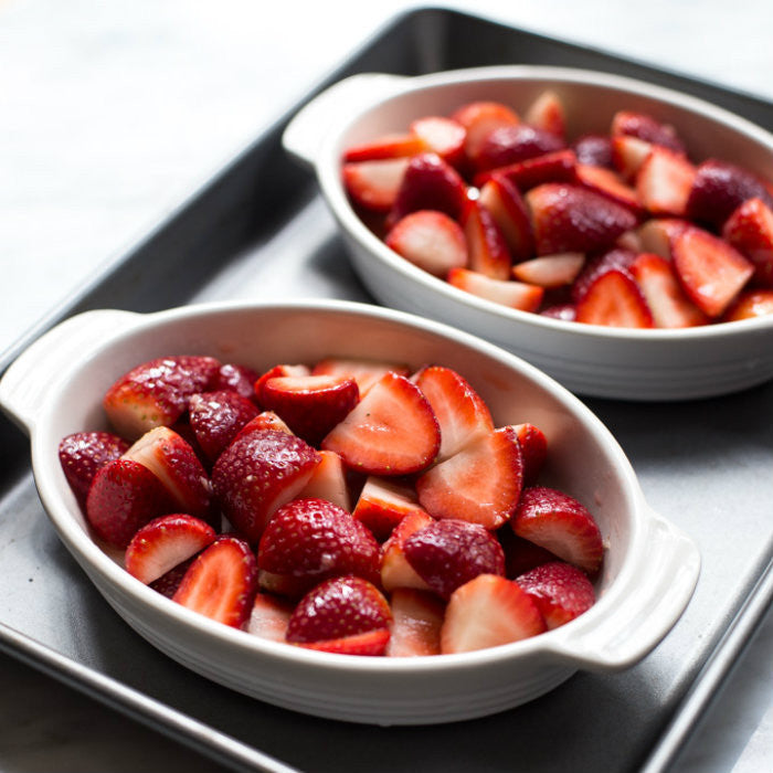 strawberry almond crumble recipe