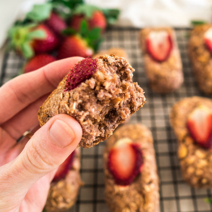 strawberry granola bars recipe