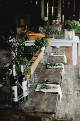 Table setting inspiration. Photo by Kristy N Hogan