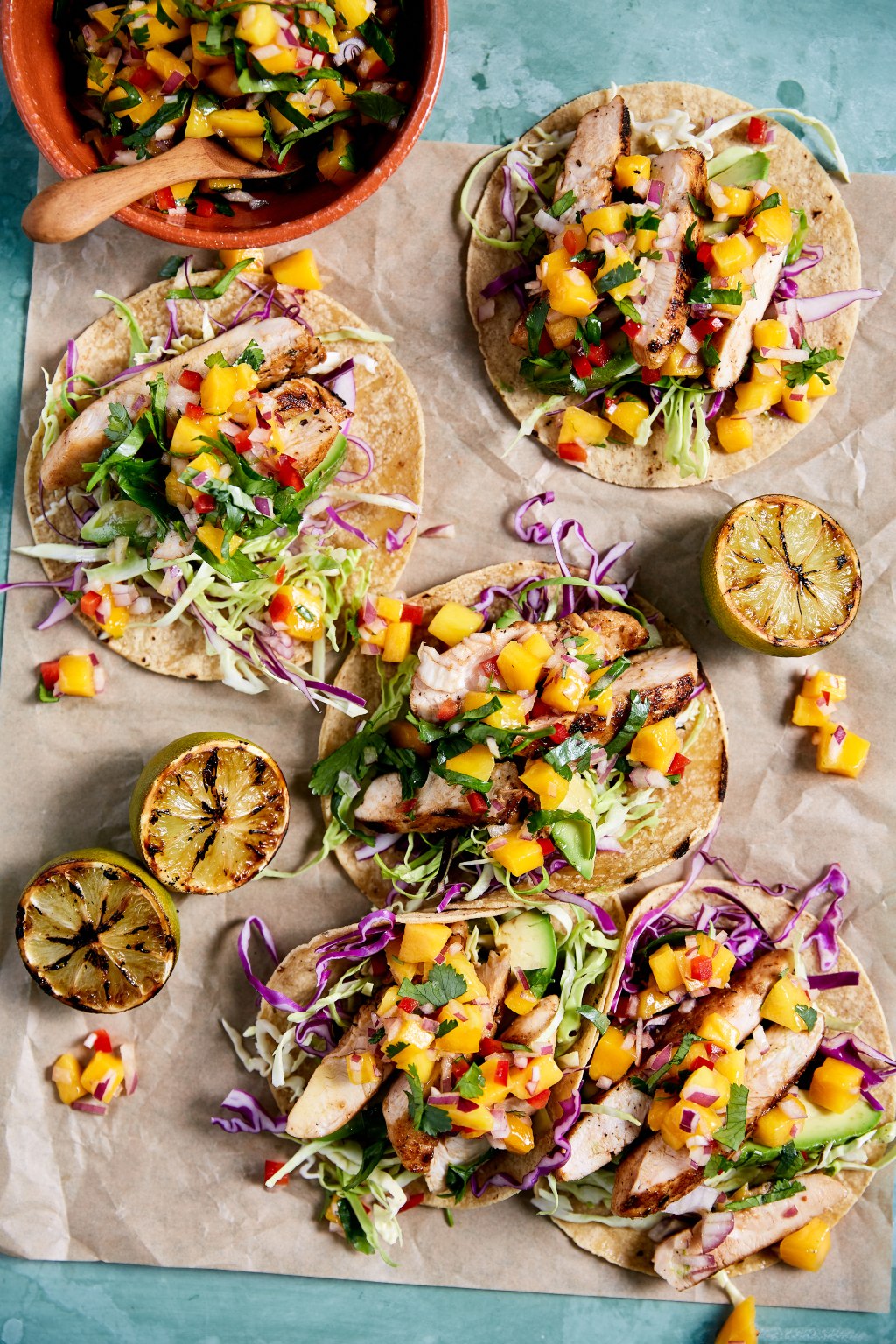 Imperfect Picks Mango and Chicken Tacos Recipe