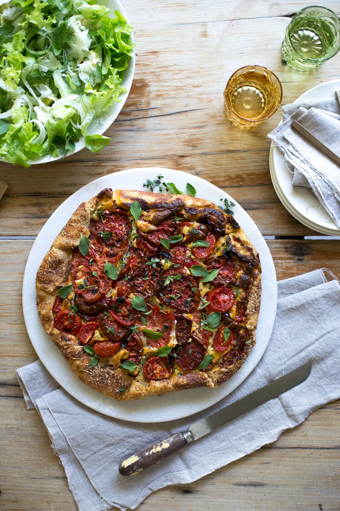 Delicious Tomato and Ricotta Galette