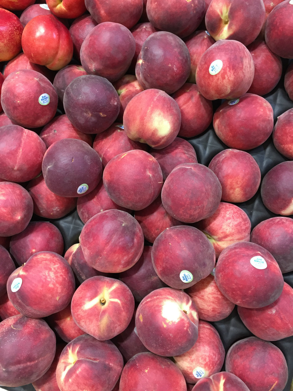 pick of the week - white peaches