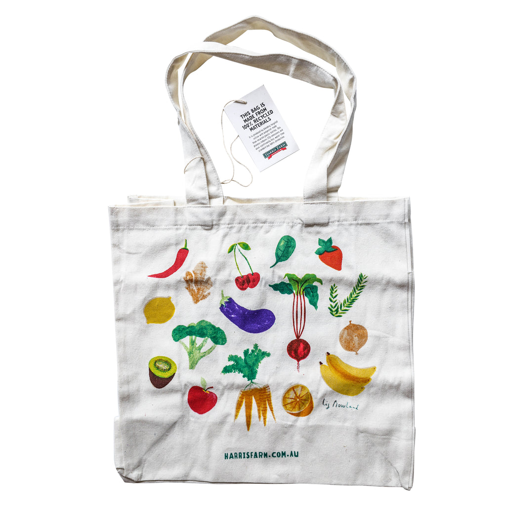 Harris Farm Reusable Vegetable Print Tote Bag | Harris Farm Markets