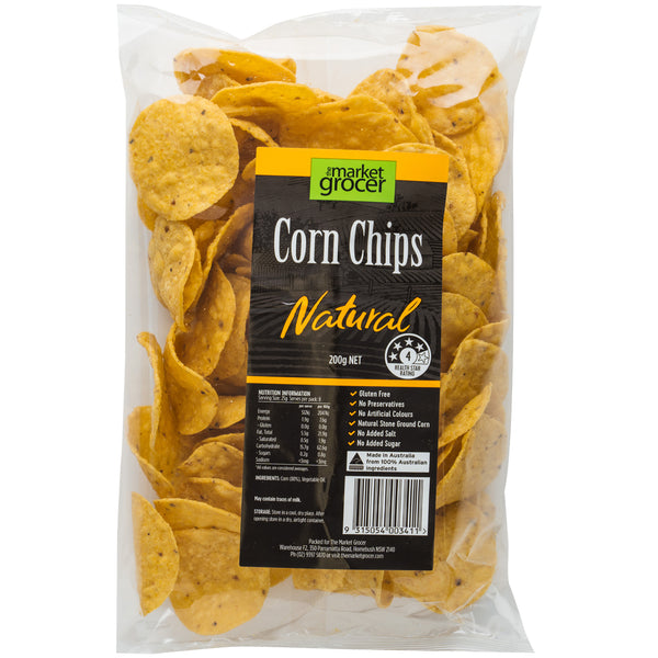 Buy The Market Grocer Corn Chips Natural from Harris Farm Online ...