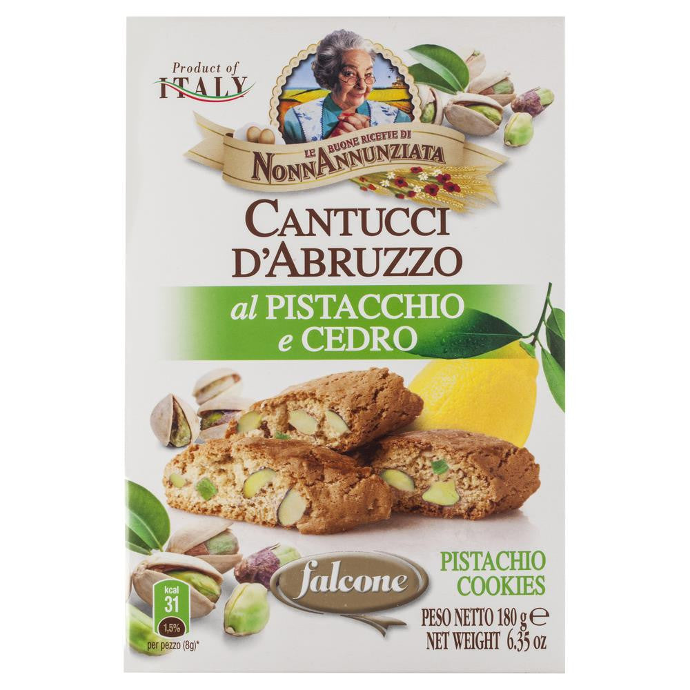 Falcone Cantucci D Abruzzo Pistachio Cookies Crisp 180g Harris Farm Markets