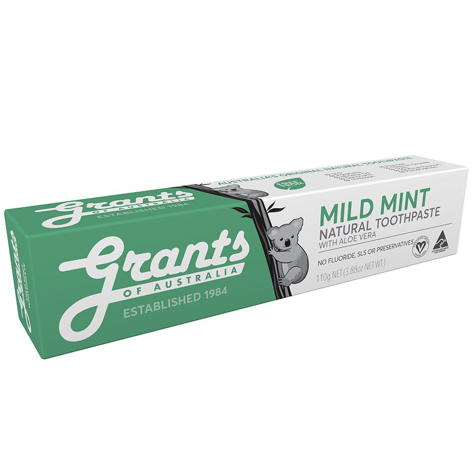 grants mild mint toothpaste