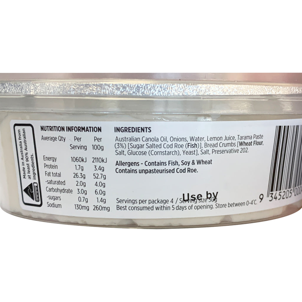 Buy Fresh Fodder White Taramosalata Dip From Harris Farm Online Harris Farm Markets