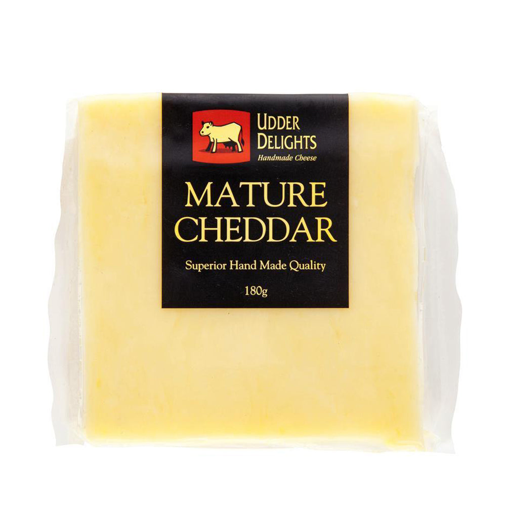 Buy Udder Delights Mature Cheddar from Harris Farm Online | Harris Farm ...