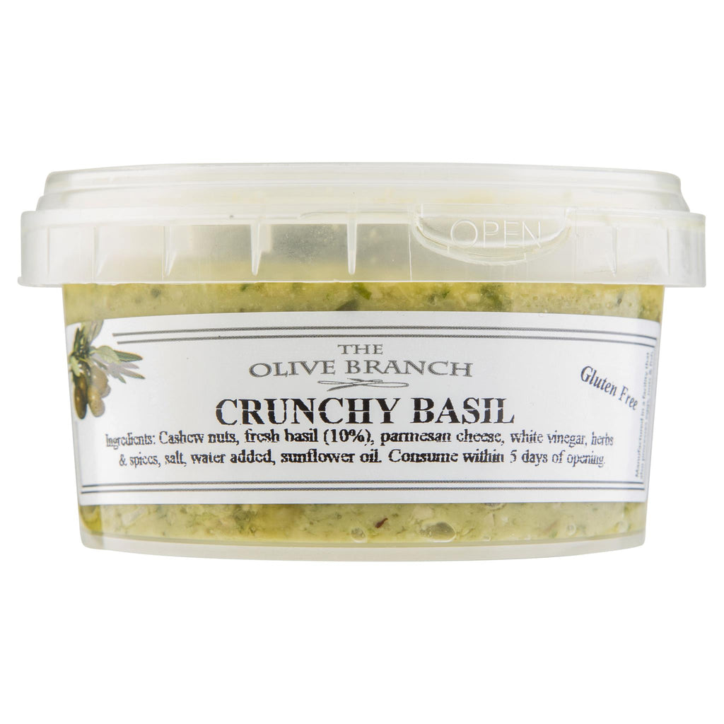 Buy The Olive Branch Dips Crunchy Basil from Harris Farm Online