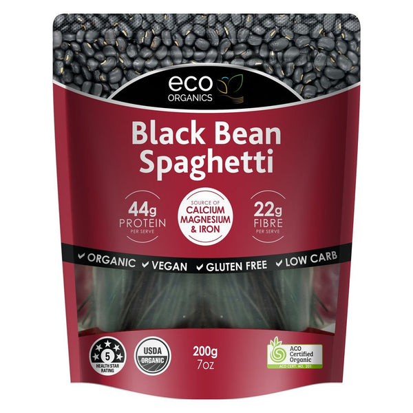 Eco Organics Black Bean Spaghetti 200g | Harris Farm Markets