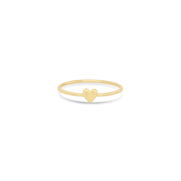 Zoë Chicco 14k Gold Itty Bitty Heart Chain Ring – ZOË CHICCO