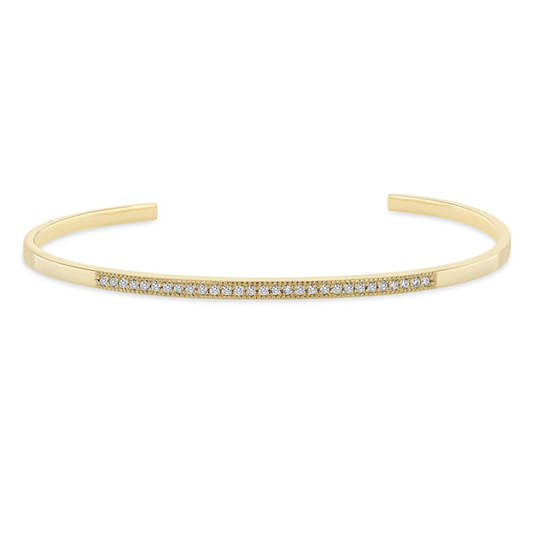 Zoë Chicco 14K Yellow Gold Initial Bracelet