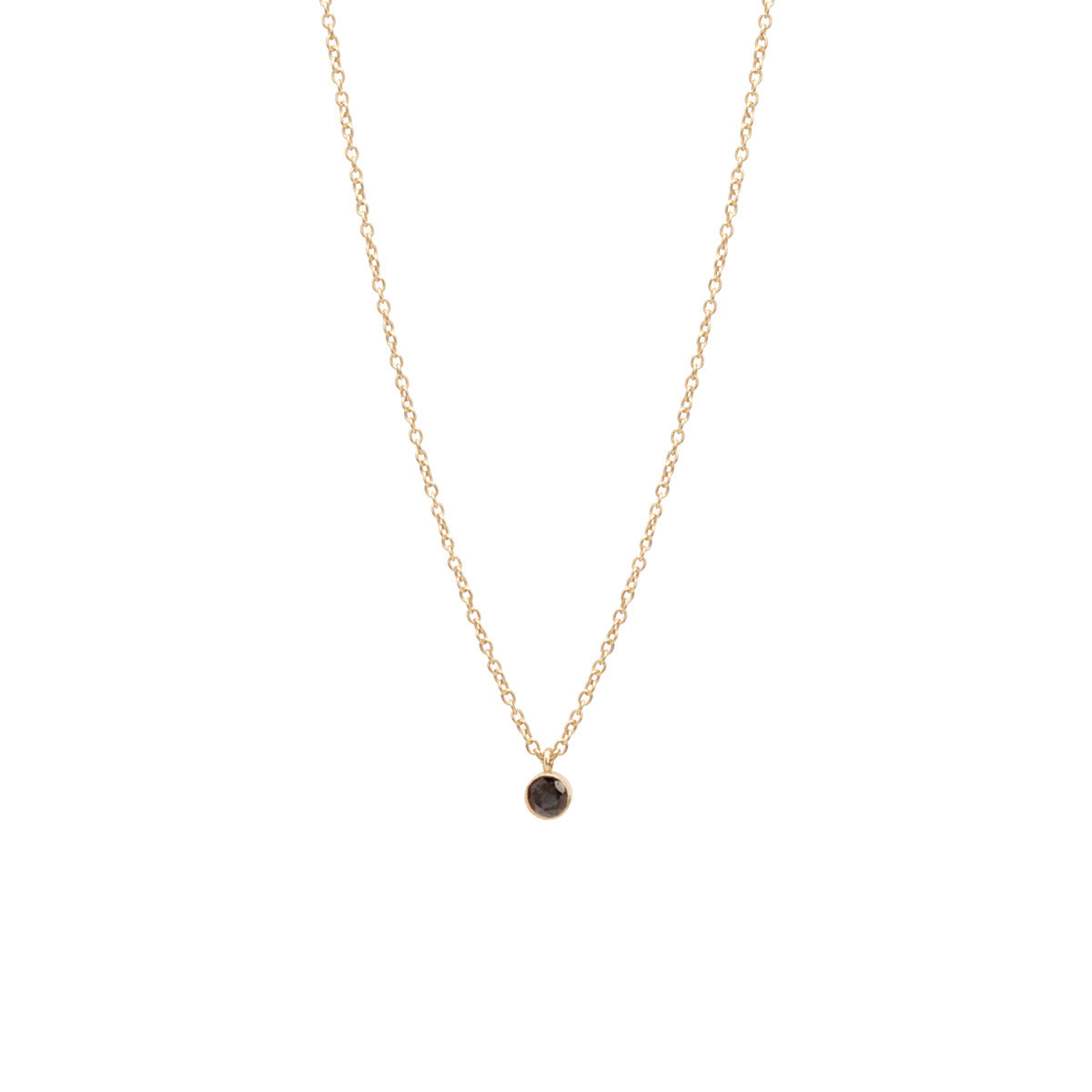 black diamond choker pendant necklace