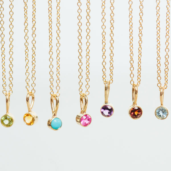 Zoë Chicco 14k Gold Diamond Charm Pendant | April Birthstone – ZOË