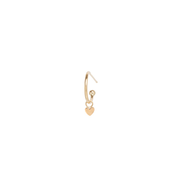 Heart Locket and Key Hoop Earrings {14k gold and sterling} — MEG GIRARD  JEWELRY