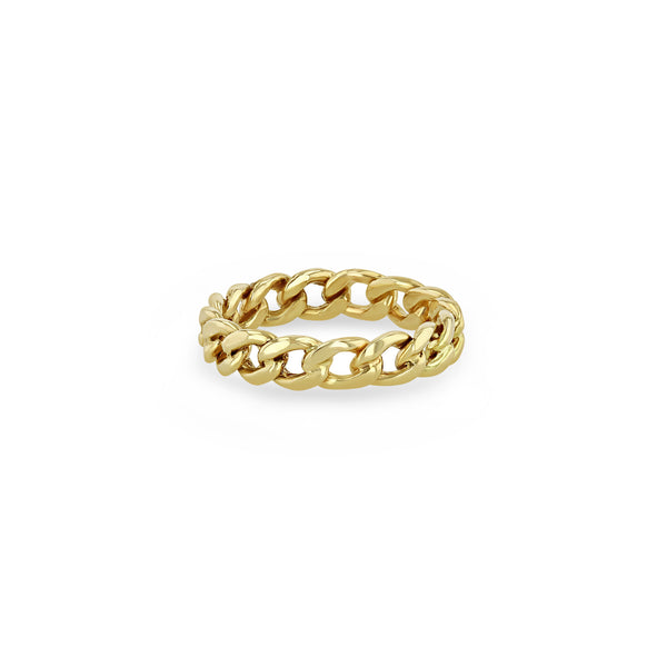 14K Solid Gold Monogram Signet Ring, SRGM1