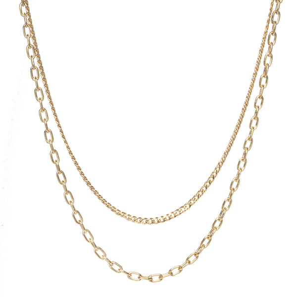 Zoë Chicco 14K Gold Large Mantra Lariat Necklace