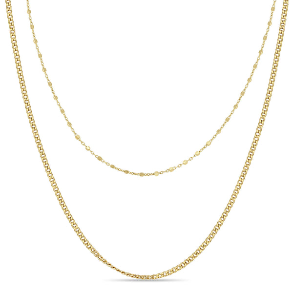 Zoë Chicco 14k Gold & Turquoise Rondelle Bead Necklace – ZOË CHICCO