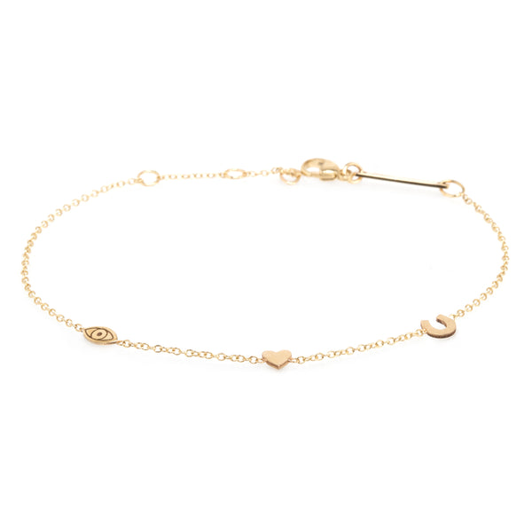 Dayzee 5 Pieces Gold Butterfly Bracelet | Butterflies & Co.