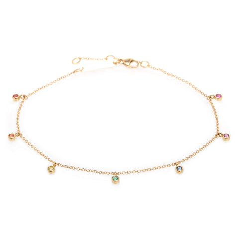 14k anklet