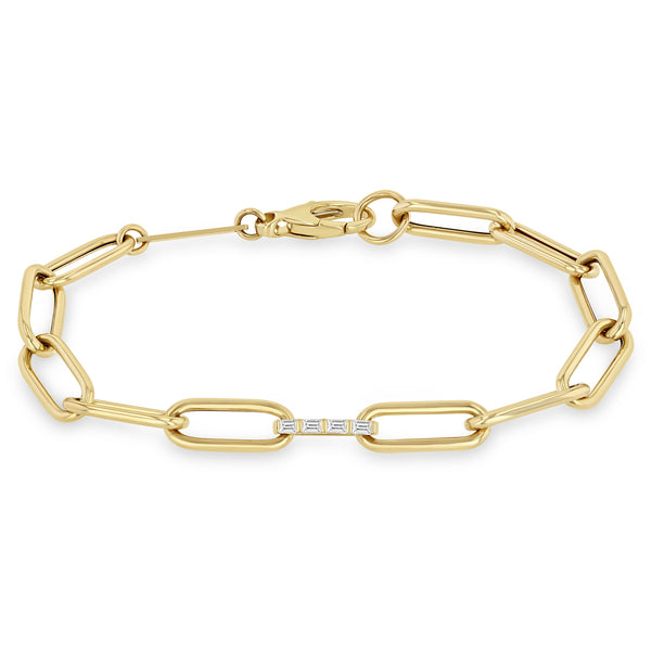 Men's Rope Chain Bracelet 14K Gold - Atolyestone