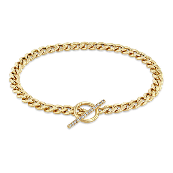 Zoë Chicco Women's Medium Curb-Chain Bracelet