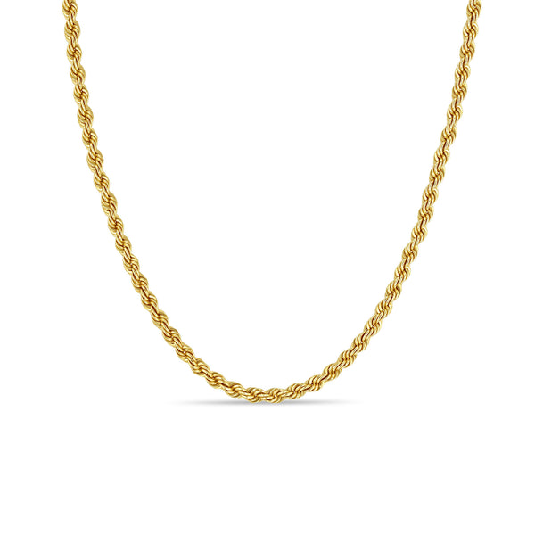 Zoë Chicco 14K Gold Large Mantra Lariat Necklace