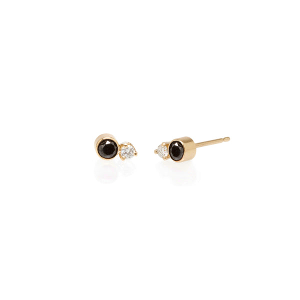 Canary yellow diamond stud earrings – Sharon SaintDon Silver and Gold  Handmade Jewelry