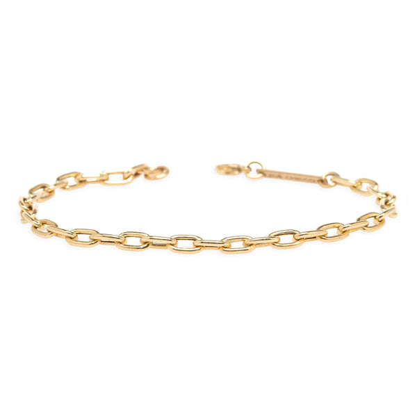 Zoë Chicco Rope Chain Anklet in 14K Yellow Gold