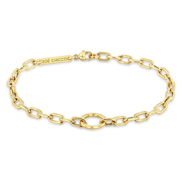 Zoë Chicco 14kt Gold Letter Bracelet – ZOË CHICCO