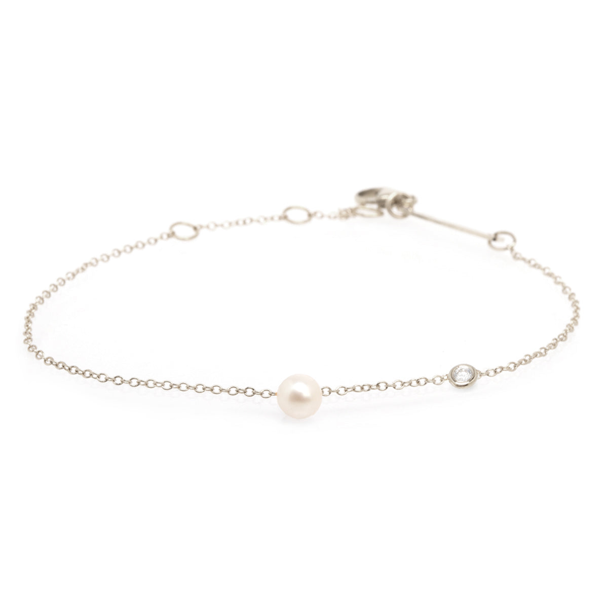 floating pearl bracelet