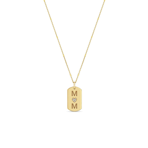 Letter Charm With Diamonds | Diamond Necklace Pendant With Initial – Helen  Ficalora