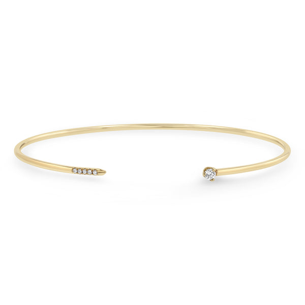 Zoë Chicco 14K Yellow Gold Initial Bracelet