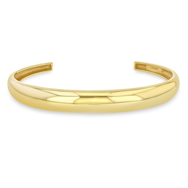 Plain Solid Gold 4mm Bracelet Gold Cuff Braceletsolid Gold 
