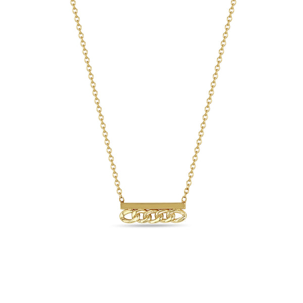 Zoe Chicco 14k Yellow Gold Charm Necklace — Etc