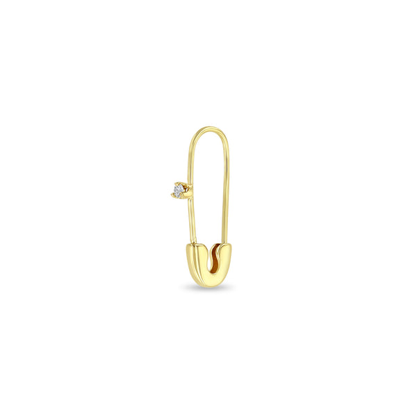 14K Gold XS Size Safety Pin Earring – Nana Bijou