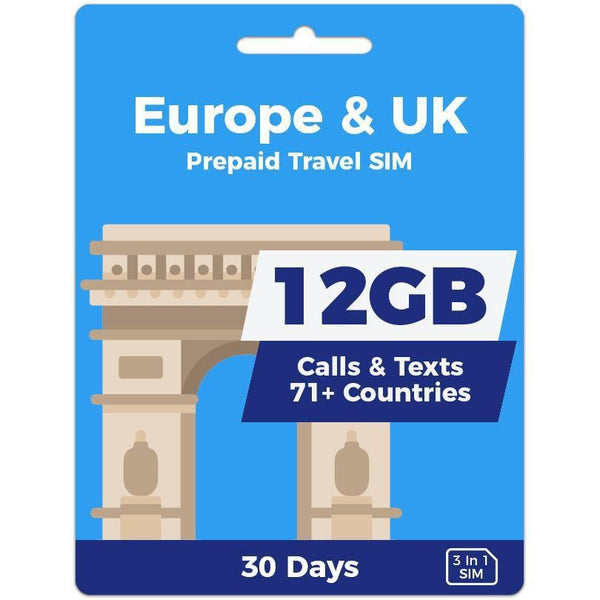 travel sim card europe uk