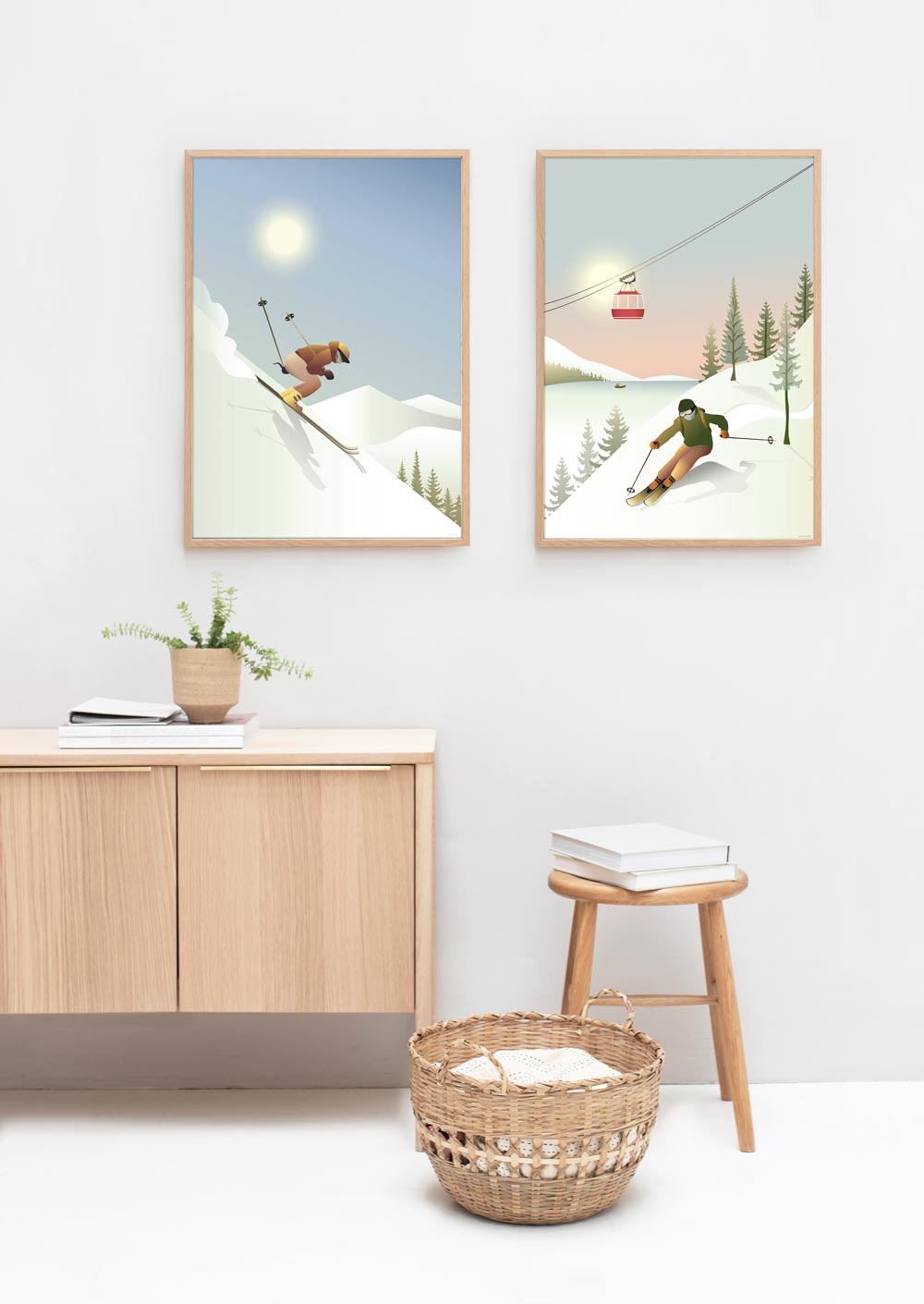 Ski plakat