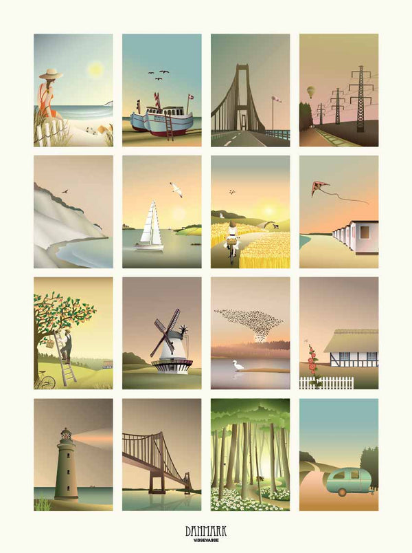 plakater - Stort udvalg af Danmarksmotiver – ViSSEVASSE
