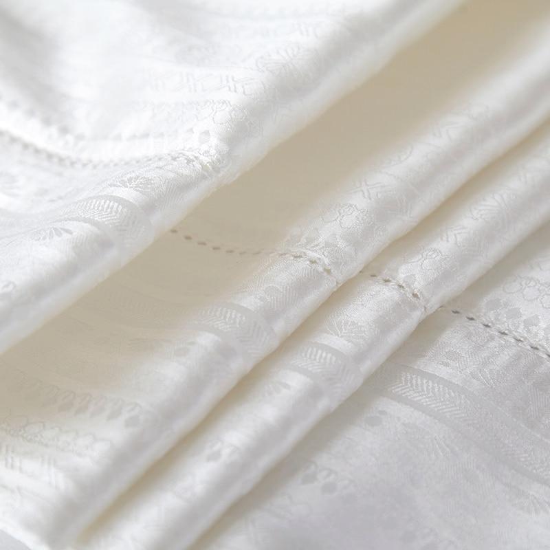 Mulberry Silk Balanced Bedding Set White