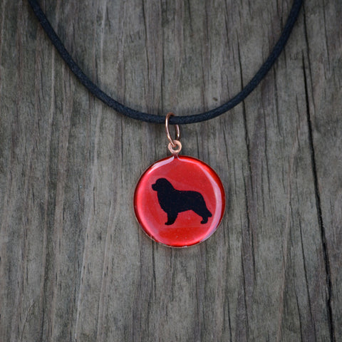 newfoundland dog necklace