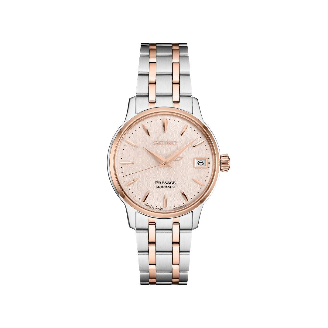 Seiko Presage Cocktail Time Rose Gold Tone Watch - Desires by Mikolay