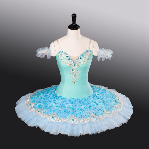 Cheaper Price Tulle black white Classical Ballet Dance Costume Pancake Tutu  Dress Blue Danube Raymonda Corsaire Blue Bird