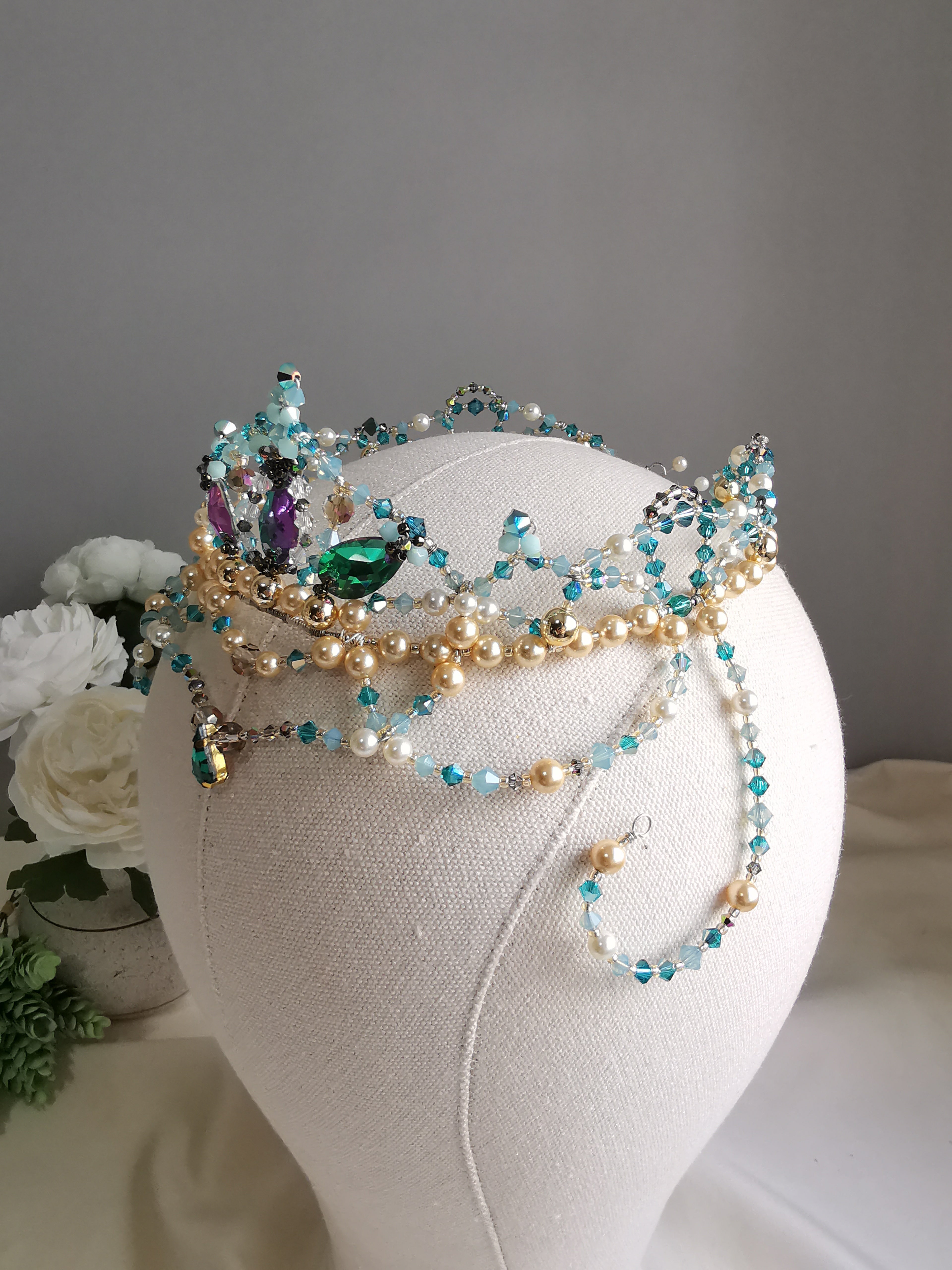 Royal Esmeralda Tiara | Dancewear by Patricia