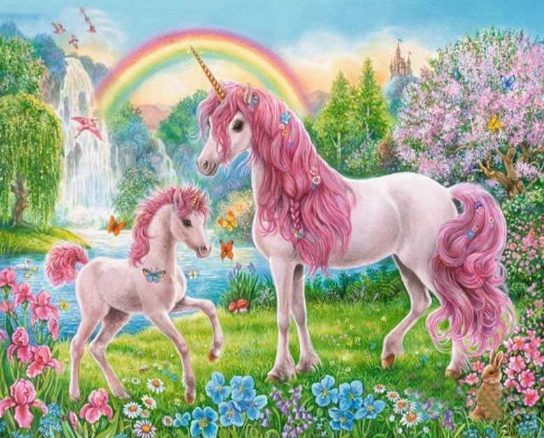 Unicorn Fantasy Land - Paint by Numbers Home