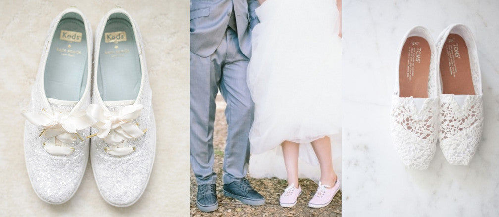 wedding day sneakers