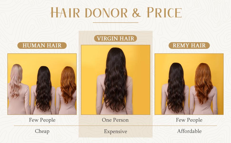 virgin hair and remy hair